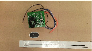 Tefal SS-9100047182 Electronic Board and Knob for QT1510Z0 Steam Brush IXEO