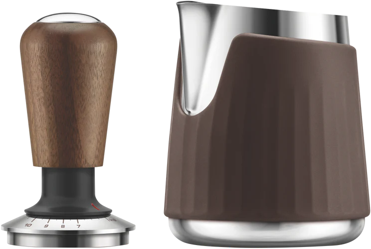 Breville The Force Gauge Tamper 54mm and The Pro Control Jug