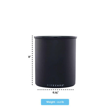Airscape Kilo 8" Large Coffee Canister