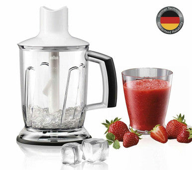 BRAUN MQ40 MULTIQUICK BLENDER COMP WHITE AX22110004 1250ML IN HEIDELBERG