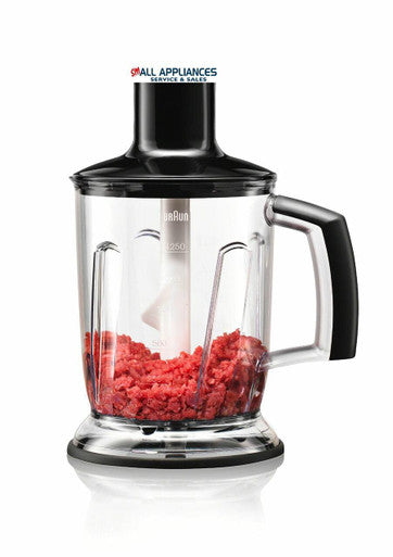 BRAUN MULTIQUICK BLENDER COMPLETE MQ40 BLACK MQS601BK 1250ml IN HEIDELBERG