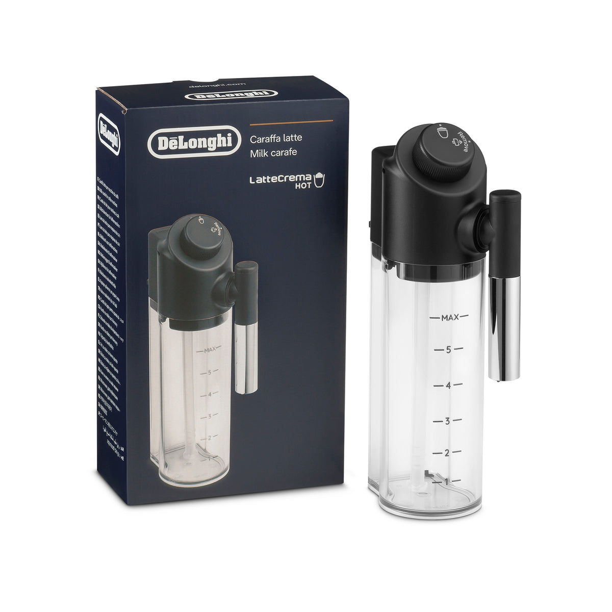 De'Longhi Milk Carafe AS00008668 for Magnifica Evo Next Coffee Machine