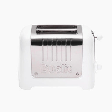 Dualit 2-Slice Lite Toaster – High-Gloss Finish with Bagel, Defrost & Peek‑and‑Pop Functions