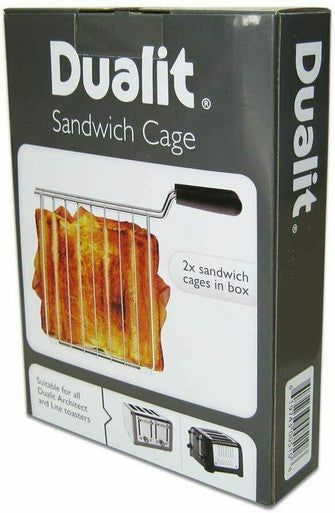 DUALIT SANDWICH CAGE x2 00510 FOR ALL ARCHITECT & LITE TOASTERS IN HEIDELBERG