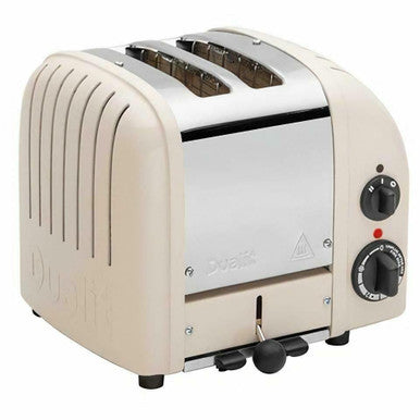 DUALIT TOASTER 2 SLICE LIMESTONE NEWGEN 27543 / DU02LMNG WITH 5 YR WTY
