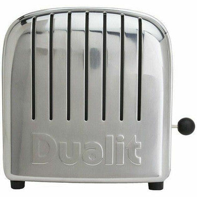 DUALIT TOASTER 2 SLICE POLISHED NEWGEN 27060 WITH 5 YEAR WARRANTY
