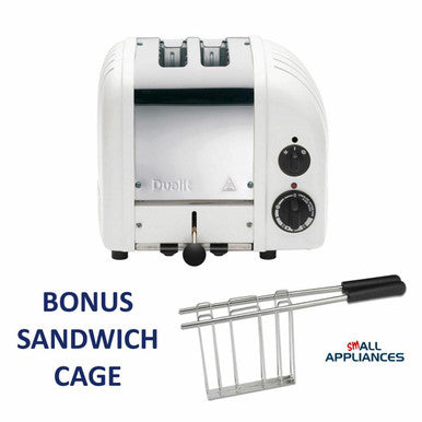 Dualit Toaster 2 Slice White NewGen 27063 DU02WNG Pre-Order