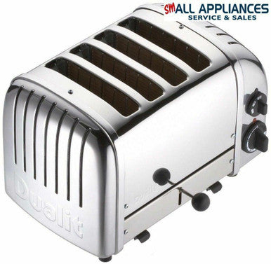 DUALIT TOASTER 4 SLICE 40378 POLISHED STAINLESS STEEL WITH 5 YEAR WTY HEIDELBERG