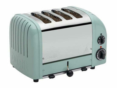 DUALIT TOASTER 4 SLICE NEWGEN EUCALYPTUS 47512 5 YEAR WTY