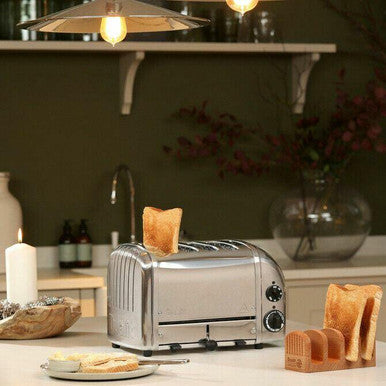 DUALIT TOASTER 4 SLICE NEWGEN POLISHED STEEL 47000 5 YEAR WTY