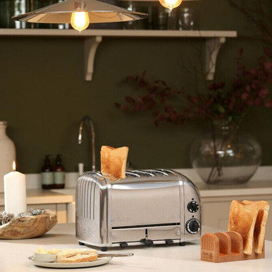 DUALIT TOASTER 4 SLICE NEWGEN POLISHED STEEL DU04Png / 47060 5 YEAR WTY