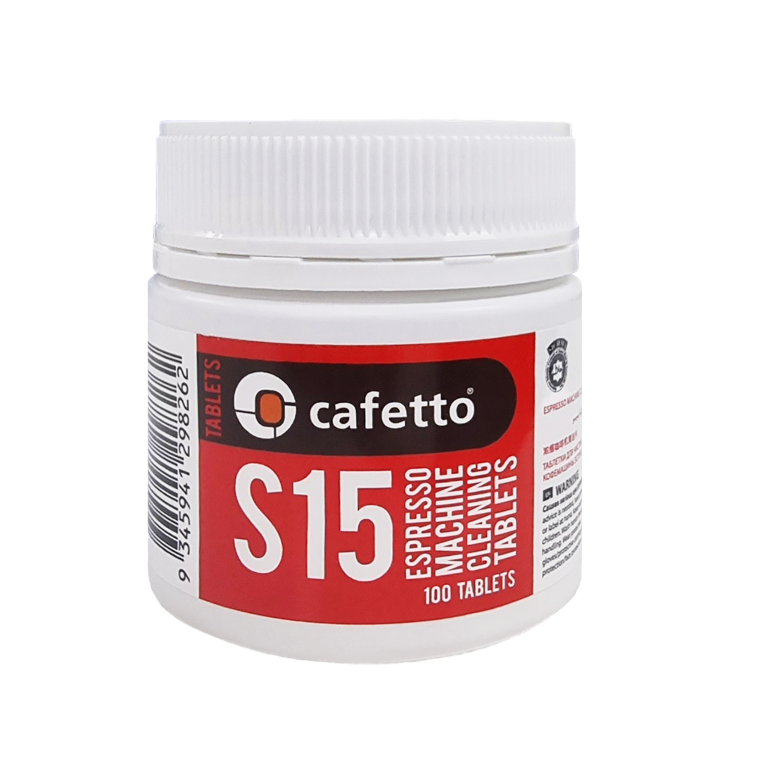 Cafetto S15 Espresso Machine Cleaning Tablets - 100 1.5g Tablets
