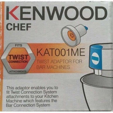 KENWOOD BAR ADAPTER KAT001ME Attachment Converter From Chef To KMIX HEIDELBERG