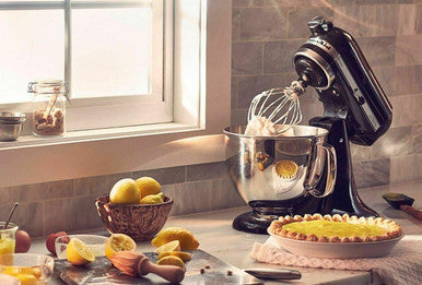 KITCHENAID ARTISAN STAND MIXER KSM160 ONYX BLACK US MADE 5 YRS WTY HEIDELBERG