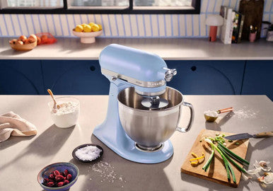 KITCHENAID ARTISAN STAND MIXER KSM195 BLUE SALT US MADE 5 YRS WTY IN HEIDELBERG