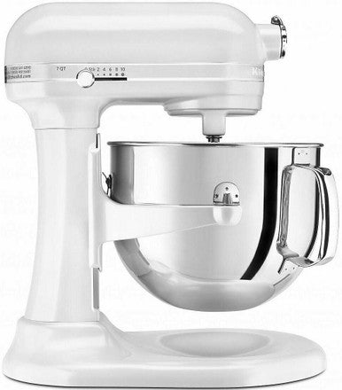 KITCHENAID PRO LINE STAND MIXER KSM7581 FROSTED PEARL US MADE 5 YRS WTY
