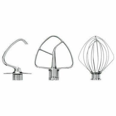 KITCHENAID Stainless Steel 3-Piece Beater Set for Tilt Head Mix IN HEIDELBERG