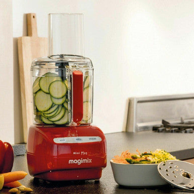 MAGIMIX MINI PLUS FOOD PROCESSOR RED 18253AU MADE IN FRANCE H.BERG