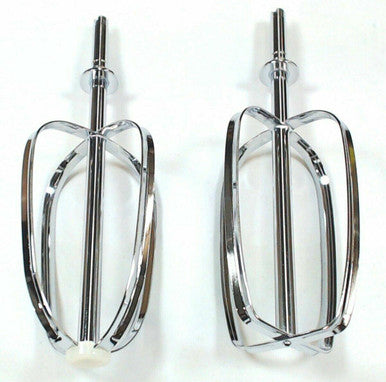 SUNBEAM BEATERS FOR A12 A24 MXF MXG MXJ PAIR OF STAINLESS STEEL IN HEIDELBERG