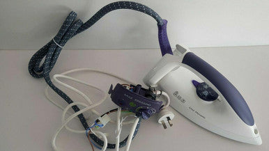 TEFAL IRON AND CORD CS00125559 FOR GV5245 STEAM IRON GENUINE PART IN HEIDELBERG