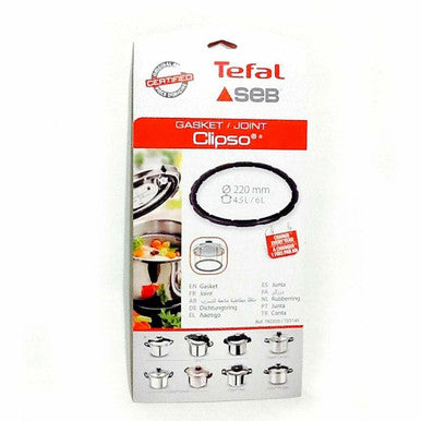 TEFAL PRESSURE COOKER GASKET 792350 CLIPSO 4.5L / 6L GENUINE PART IN HEIDELBERG