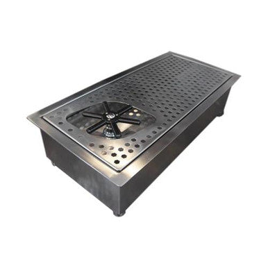 Tiamo Jug Rinser Extra Large - Stainless Steel Bench Fitting