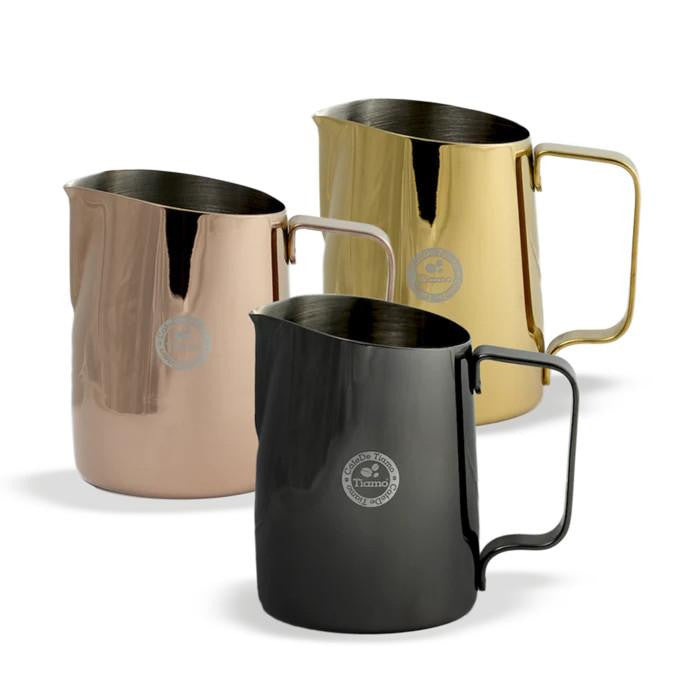 Tiamo Metallic Tapered Milk Jug - 450ml