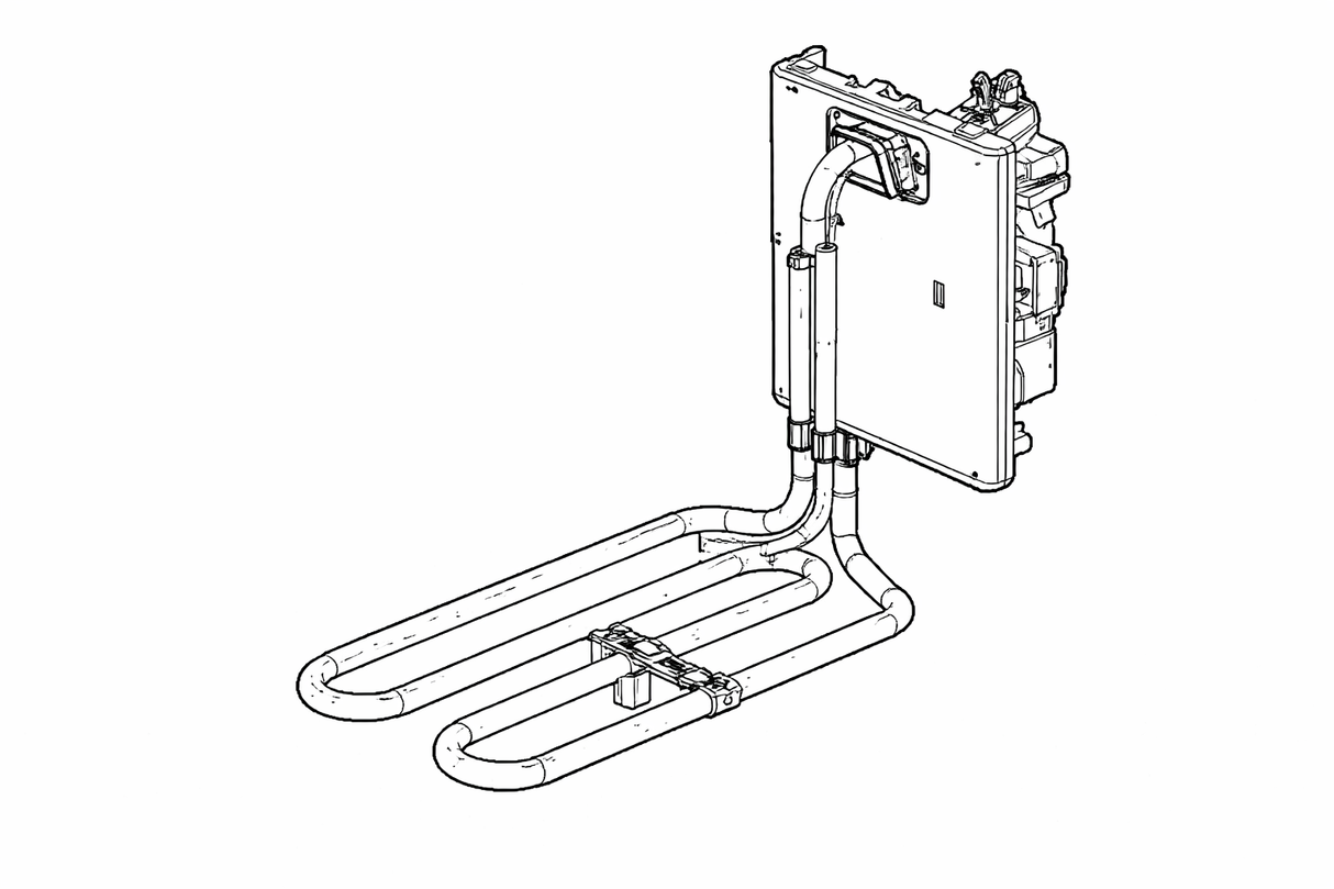 Tefal SS-7235351251 Element Complete Housing for FR804060 Fryer Oleoclean