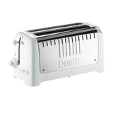 Dualit 2-Slice Long Slot Lite Toaster – Gloss Black with Bagel & Defrost Functions