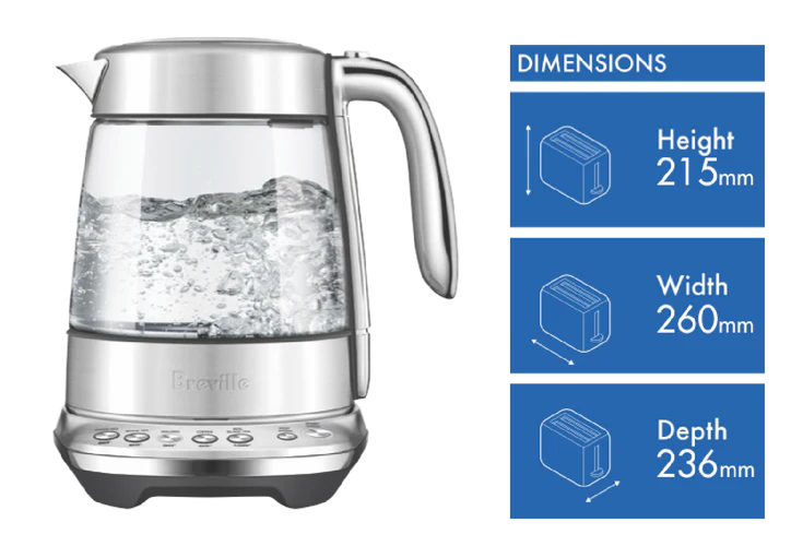 Breville The Smart Crystal Luxe Kettle