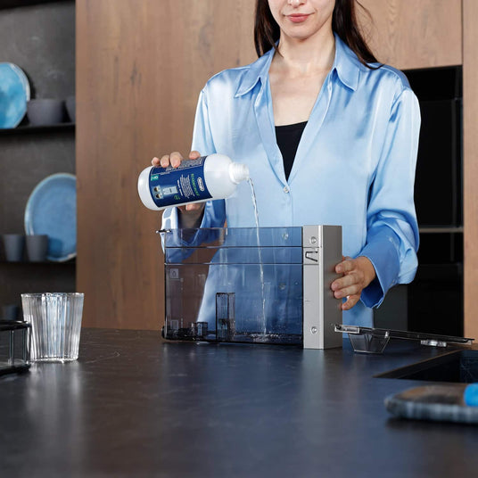 De'Longhi EcoDecalk descaling solution DLSC500 500 ml bottle and box