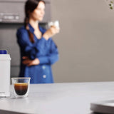 De'Longhi DLSC002 water filter with a fresh espresso