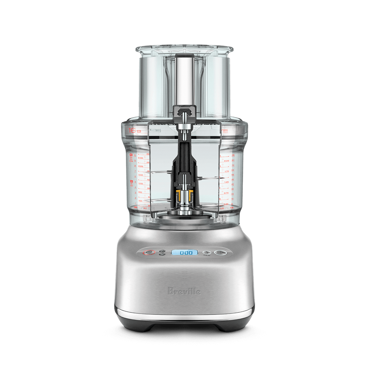 Breville The Paradice 16 inch Food Processor Brushed Stainless Steel