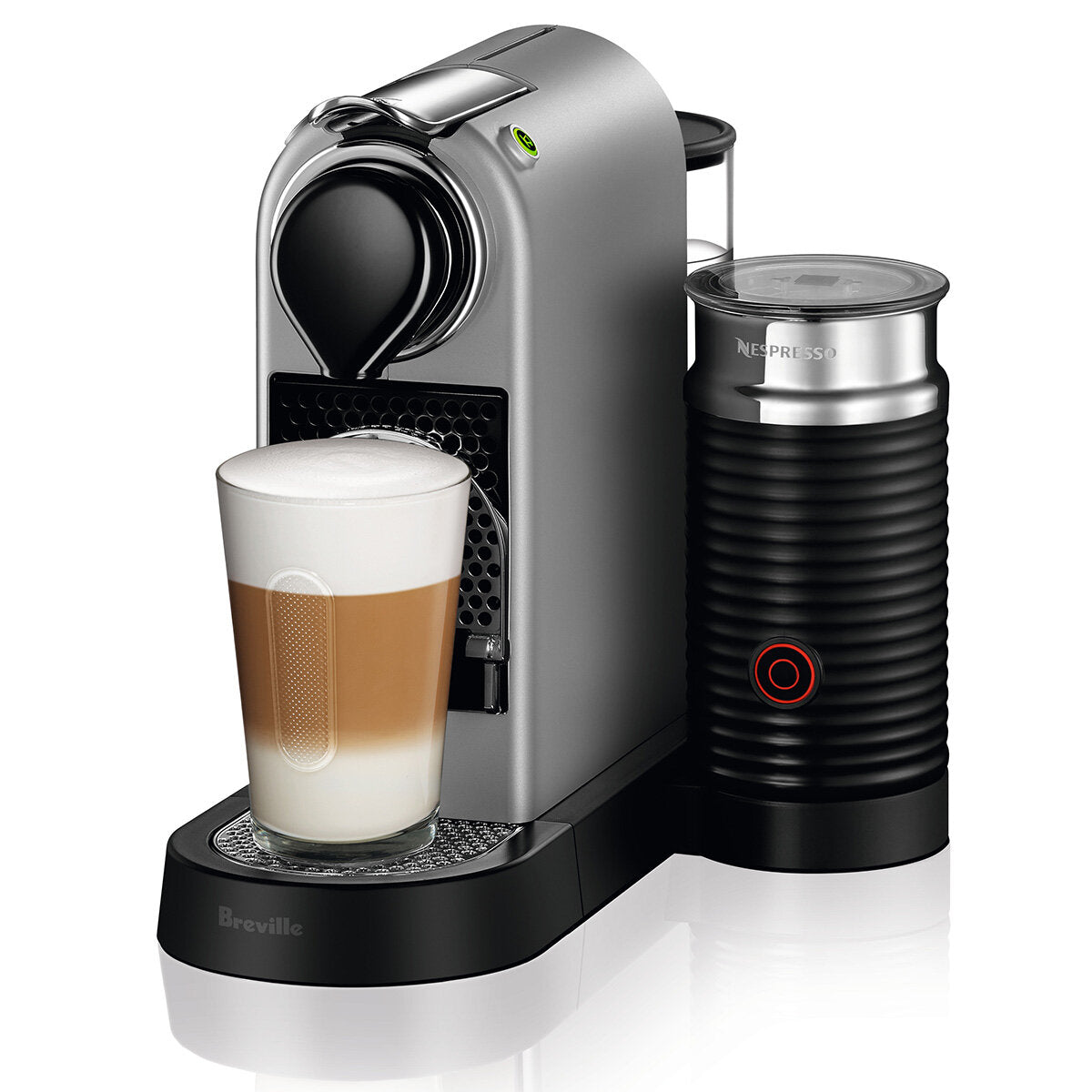 Breville CitiZ Nespresso Coffee Machine with Aeroccino3 Milk Frother