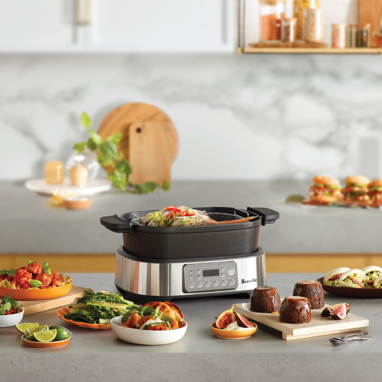 Breville The Ultimate Cook 6 in 1 Multi Purpose Cooker