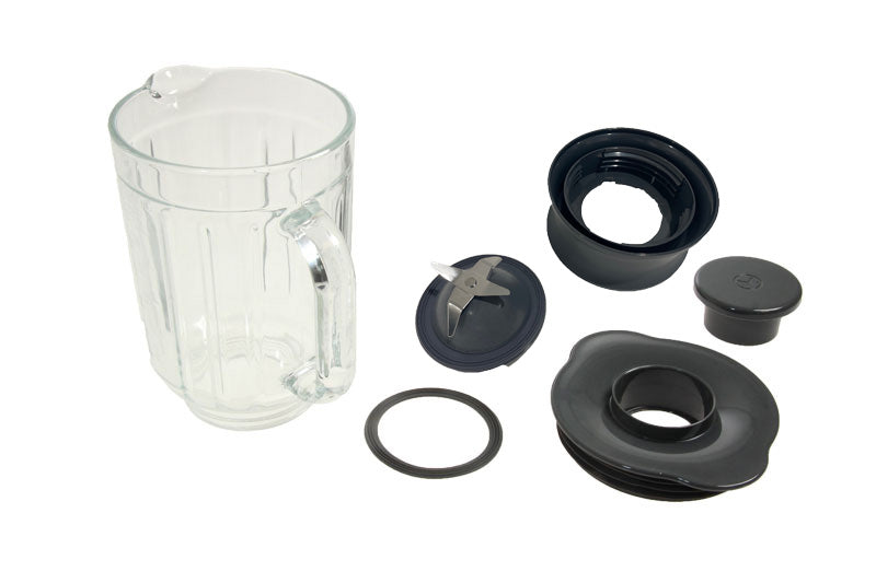 Kenwood Glass Liquidiser Assembly Complete 1.2L AS00007017 for FDM3 Multi Pro Food Processors