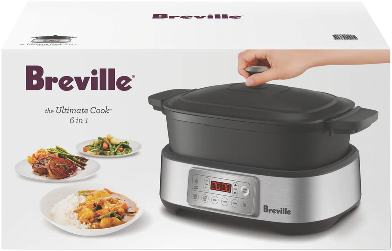 Breville The Ultimate Cook 6 in 1 Multi Purpose Cooker