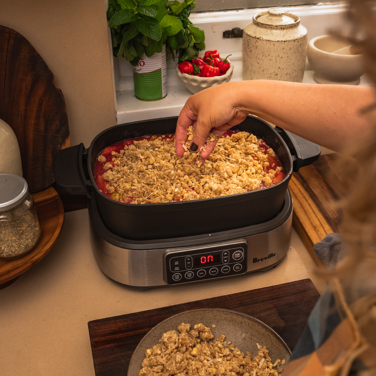 Breville The Ultimate Cook 6 in 1 Multi Purpose Cooker