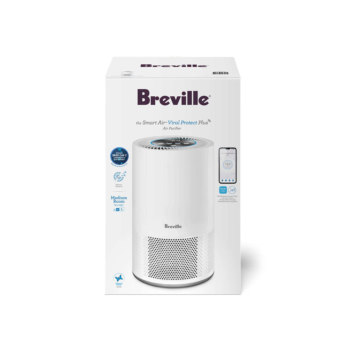 Breville The Smart Air Viral Protect Plus Air Purifier