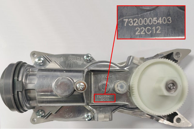 KENWOOD GEARBOX ASSEMBLY NO HUB AS00004377 FOR KVC4 AND KVL3 MODELS