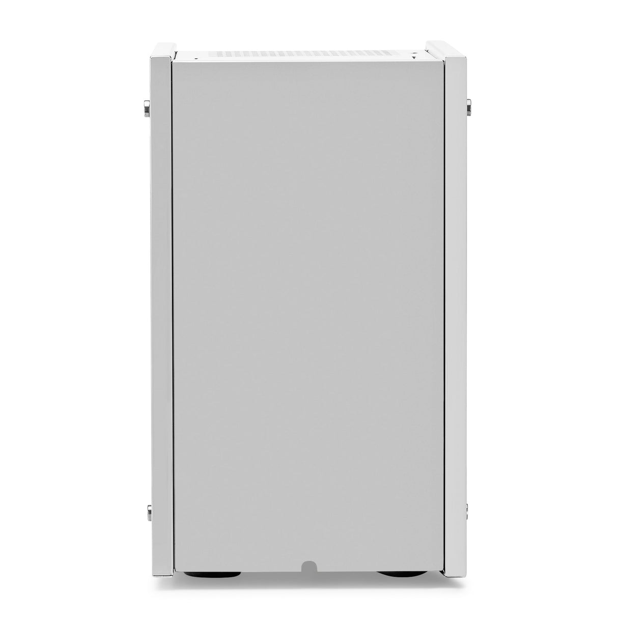 Stone Lite espresso machine in Chrome – rear view