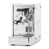 Stone Lite espresso machine in Chrome – side view