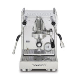 La Pavoni Cellini Mini X front view — E61 group, PID display and double-scale gauge