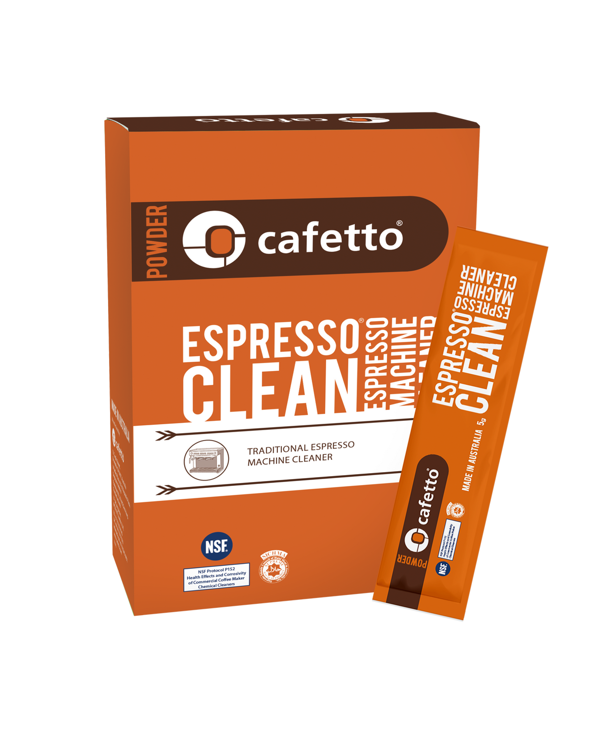 Espresso Clean Sachet Pack 12 packs 5g