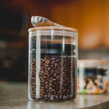 Airscape Glass 7-Inch Coffee Canister - 1lb