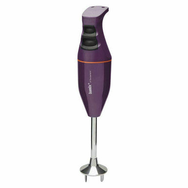 BAMIX CLASSIC STICK BLENDER 76010 AUBERGINE SWISS MADE 20 YR MOTOR WTY HBERG