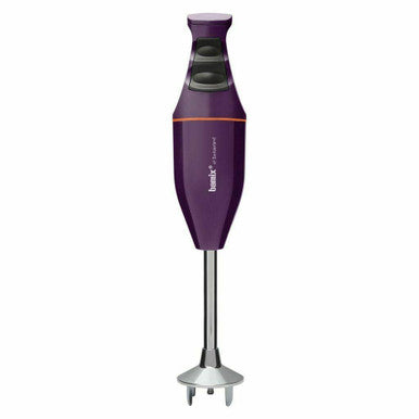 BAMIX CLASSIC STICK BLENDER 76010 AUBERGINE SWISS MADE 20 YR MOTOR WTY HBERG