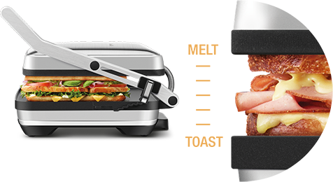 Breville The Toast and Melt 4 Slice Sandwich Press