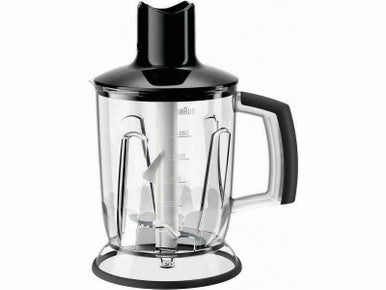 BRAUN MULTIQUICK BLENDER COMPLETE MQ40 BLACK 0X81364469 1250ml  IN HEIDELBERG