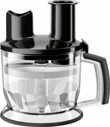 Braun Multiquick Food Processor Accessory MQ70 Black 1.5L 0X81364466